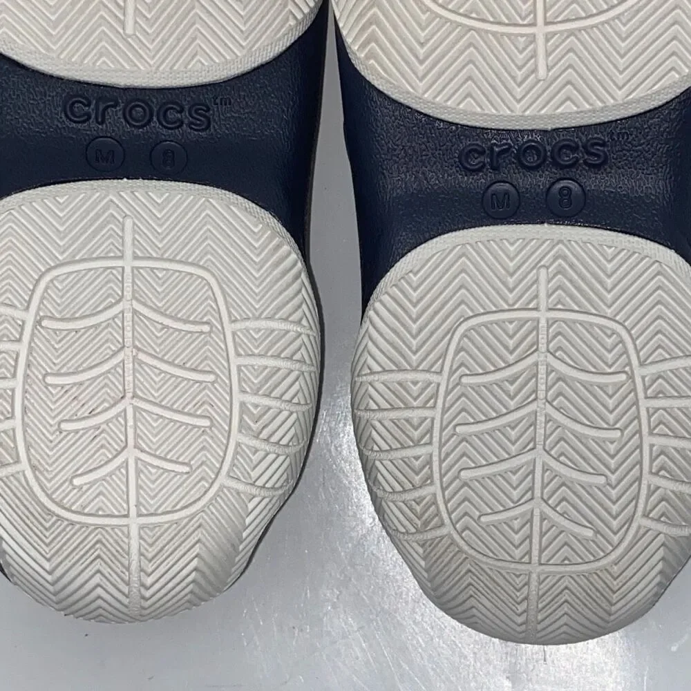 Crocs Men's‎ Classic All Terrain Iconic Comfort Flip Flop In Blue Size 8